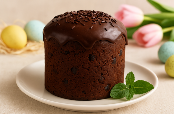 Chocolate Easter cake